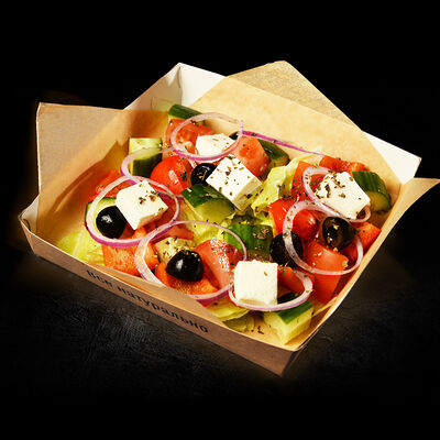 Греческий салат (с собой) в Burger Club по цене 345 ₽