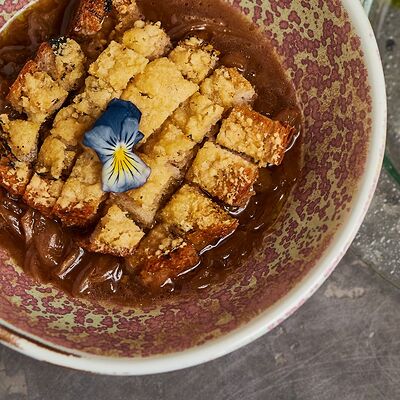 Французский луковый суп в Полтора тигра по цене 490