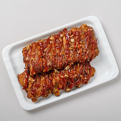 Свиные ребра барбекюв NYUSURI корейская кухня по цене 1099 ₽
