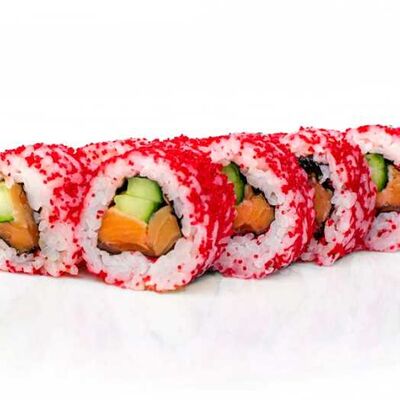 Калифорния с лососем в ДАБЛ Роллы Пицца по цене 619 ₽