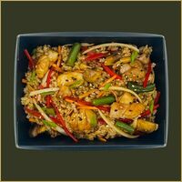 Wok Рис с курицей терияки в Happy Fish Premium