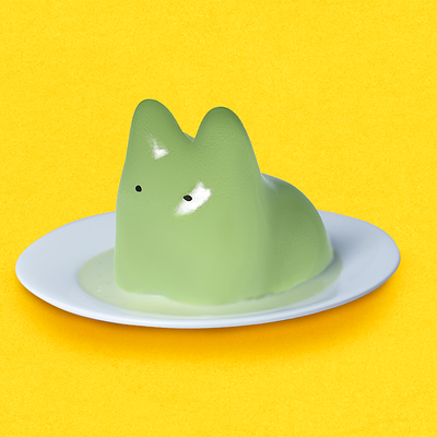 Jiggly Cat Pudding матча в CHICKO по цене 245 ₽