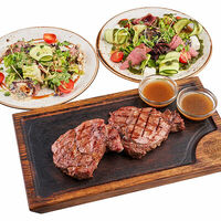 Сет Мясной удар на 2 в ИТЛЕ Стейк-кафе Halal