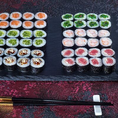 Маки сет в Lasosь Sushi&Rolls по цене 2190 ₽