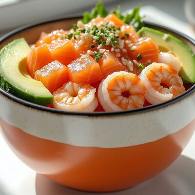 Поке с морепродуктамив Царь суши по цене 708 ₽