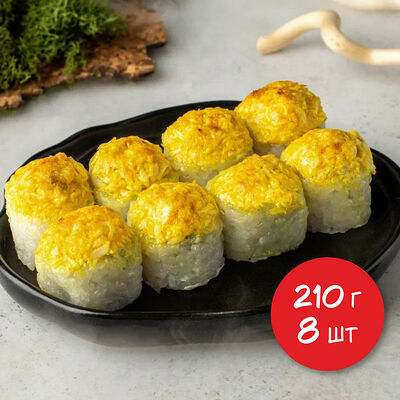 Ролл цыпленок гарлик 8шт 210г в Я люблю суши по цене 599 ₽