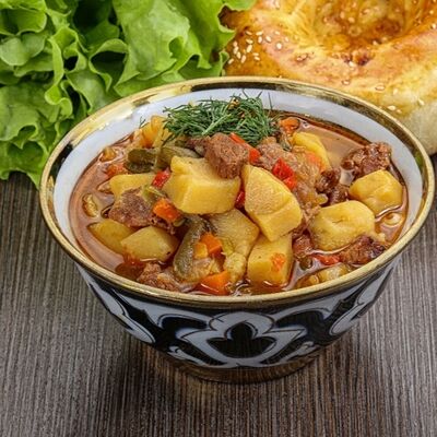 Лагман домашний в Aliya Uz-Food по цене 489 ₽
