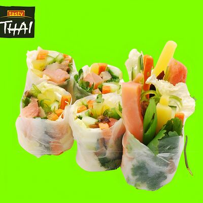 Фреш-ролл c начинкой на выбор в Tasty Thai по цене 250 ₽