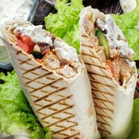 Кебаб-ролл с говядиной в Кухня с акцентом