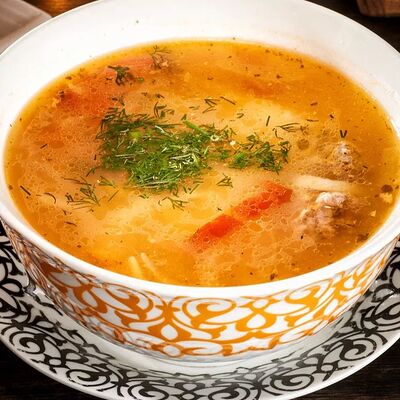 Куриный суп с лапшой в Чайхана Айва по цене 450 ₽