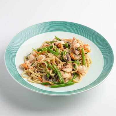 Удон с креветками в Ramen 77 по цене 3300 ₸