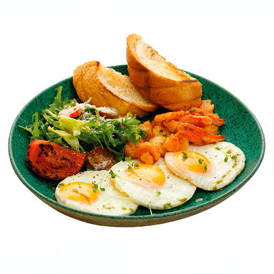 Дальневосточный завтрак в Омлет станция по цене 890 ₽