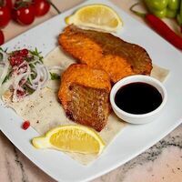 Стейк из лосося в Тандырофф