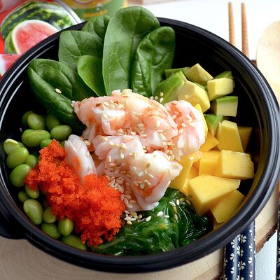 Поке с креветками в Держи рыбу по цене 550