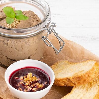 Паштет из печени цыпленка в На речке по цене 590 ₽