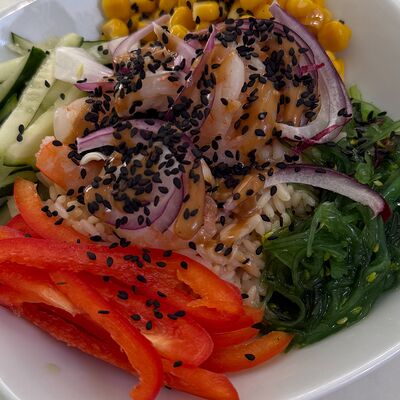 Поке с креветкамив Kontrast Bijou по цене 470 ₽