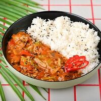Чикен карри с рисом в Saigon