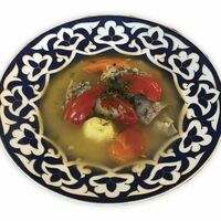 Шурпа из баранины в Чайхана