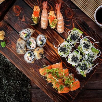 Сет Эбби в Эбби Noodles & Sushi Bar по цене 1630