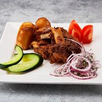 Казан-кебаб из баранины в Афрасиаб