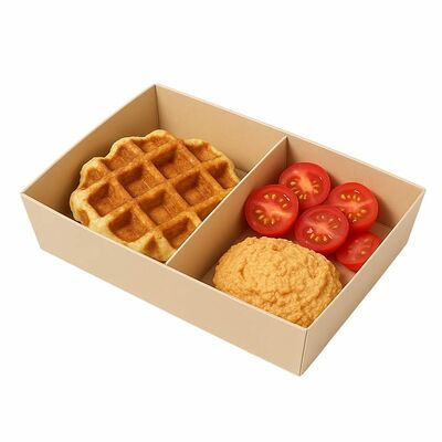 Вафли кабачковые с хумусом в Робуст по цене 620 ₽