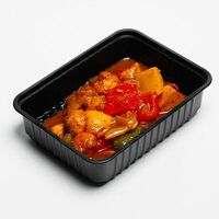 Гуляш куриный с гарниром в Tagam
