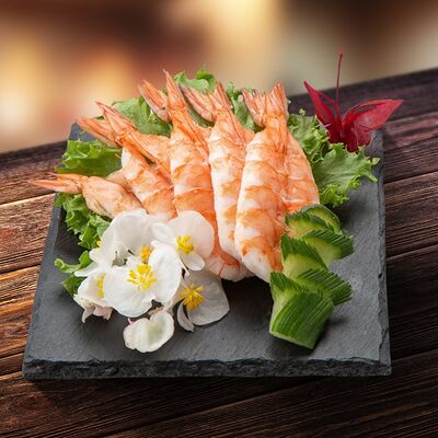 Сашими креветка в Суши Рай по цене 550 ₽
