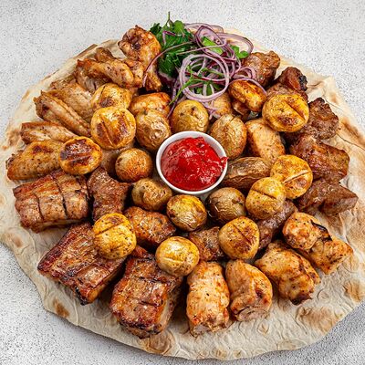 №16 Шашлычный сет на 4 персоны в Шашлык - BBQ по цене 7909 ₽
