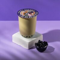 Бабл молоко Карамель с тапиокойв Тапиока bubble tea cafe