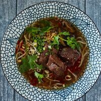 Рамен с говядиной Гюкоцу в Is Ku Sushi Ramen Bar