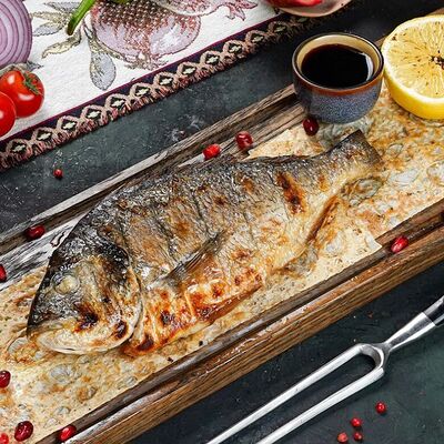 Шашлык из рыбы дорадов ШАШЛЫК & BBQ по цене 2450 ₽