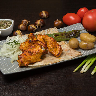 Шашлык из курицы в У березки по цене 420 ₽