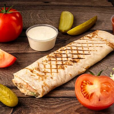 Шаверма Диетическая вегетарианская в GRILL & SUSHIMASTER - ГРИЛЬ и СУШИ МАСТЕР по цене 99