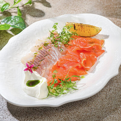 Закуска из рыбы (форель и муксун) в Ива по цене 2405 ₽