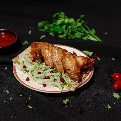 Шашлык из куриных крыльевв Proкебаб по цене 260 ₽