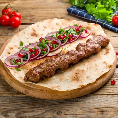 Люля-кебаб из мраморной говядины в Шашлык и Шаурма на районе по цене 590 ₽