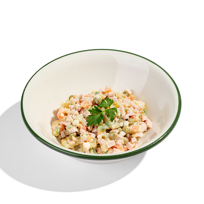 Оливье с колбасой в Здрасте по цене 450 ₽