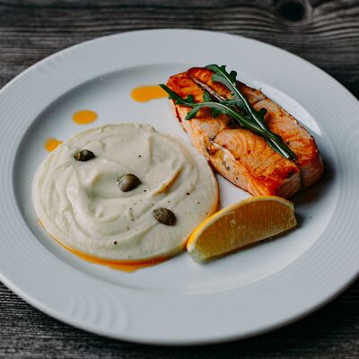 Стейк из сёмги в Gioffre по цене 1248 ₽