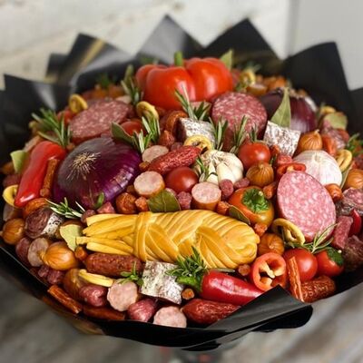 Мужской букет №14 в Buketonline - Съедобные букеты и клубника в шоколаде по цене 7590 ₽