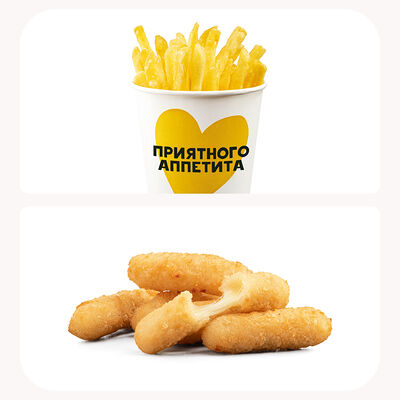 Базовое комбо 4 в Франклинс Бургер по цене 598 ₽