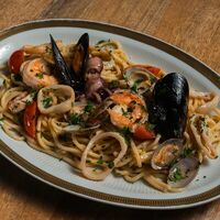 Spaghetti ai frutti di mare в La Piada