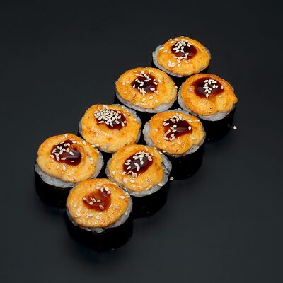 Запеченный ролл Сливочный краб в Total Sushi по цене 500 ₽