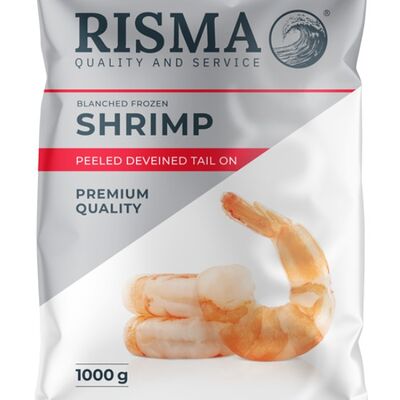 Креветки Ваннамей Risma варено-мороженые в Red Раки по цене 1990 ₽