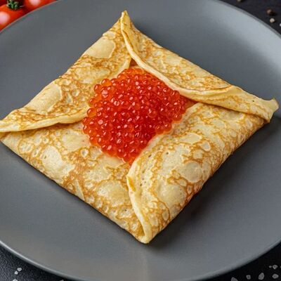 Блин с красной икрой в Proжарка по цене 490 ₽