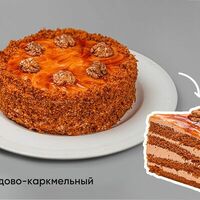 Торт Медово-карамельный в Пироги и торты монастырского дворика