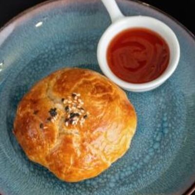 Самса с рубленой говядиной в Восточный по цене 200 ₽