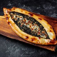 Пиде со шпинатом и сыром в Meat Feast