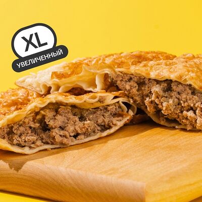Чебурек с мраморной говядиной XL в Чебурекми по цене 290 ₽