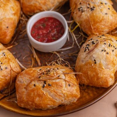 Сумса с курицей в Мархаба Халяль по цене 250 ₽