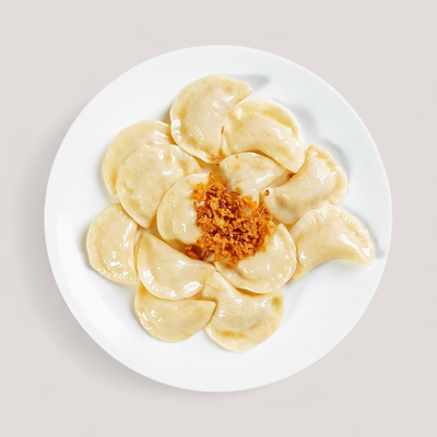 Вареники с картофелем в Basilic -Территория Вкусной Еды по цене 1635 ₸